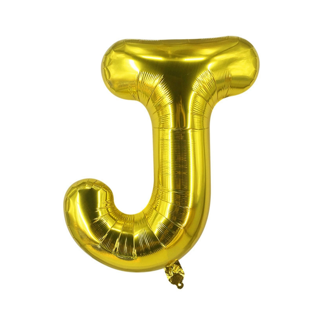 Buchstabenballon J Golden Geburtstagsparty Ballon Folienballon 80cm