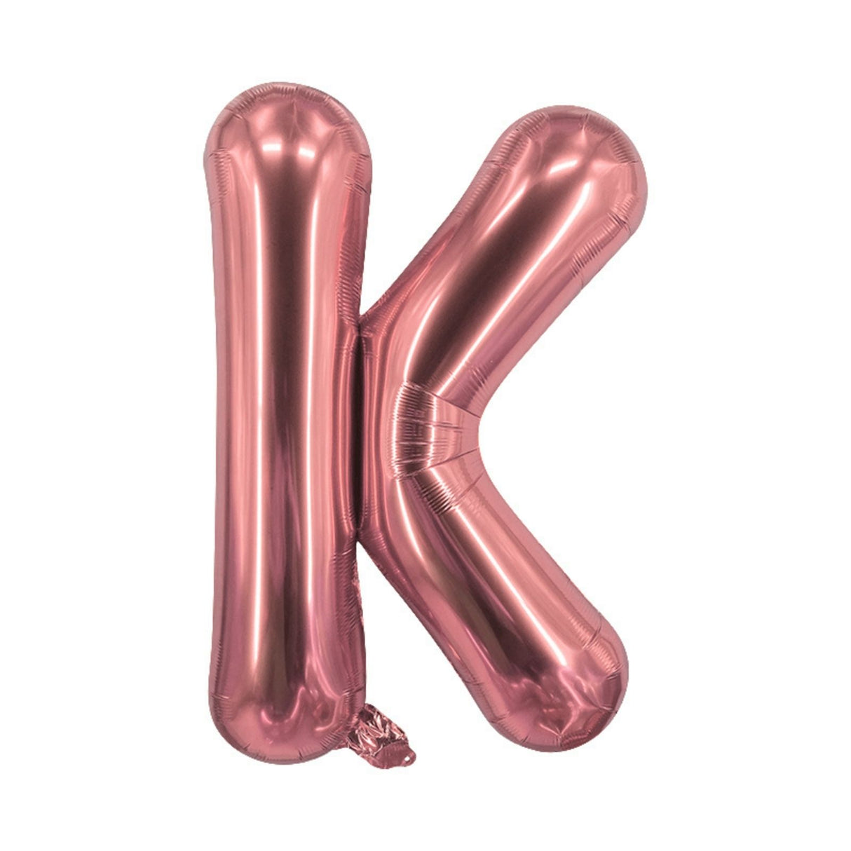 Buchstabenballon K Roségold Geburtstagsparty Ballon Folienballon 80cm