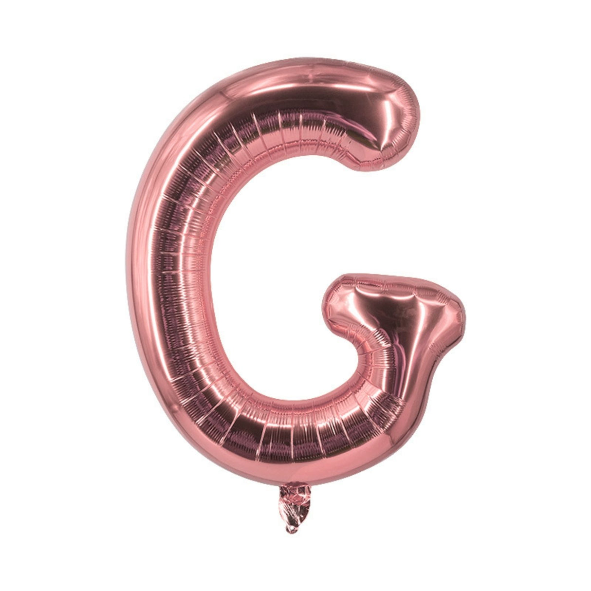 Buchstabenballon G Roségold Geburtstagsparty Ballon Folienballon 40cm