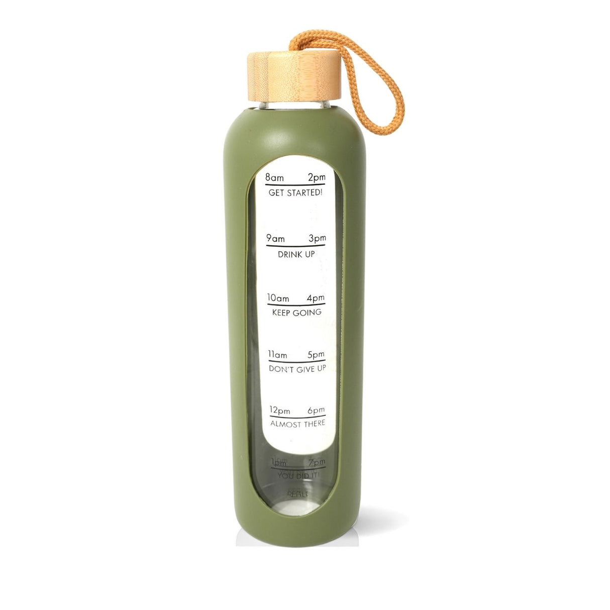 Sportflasche Trinkflasche Getränkeflasche Wasserflasche Glasflasche