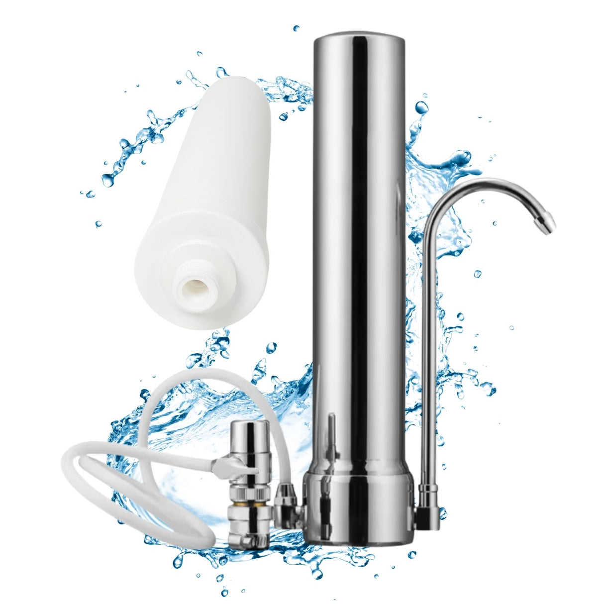 Stand-Wasserfilter Counter Top-Wasserfilter mit Keramik-Filterkartusche