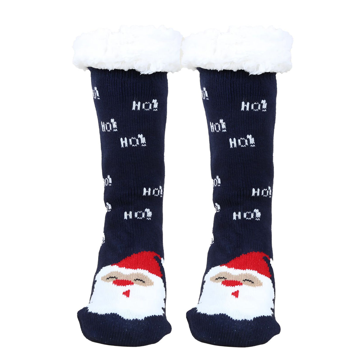 Weihnachtssocken Gr. 36-41 Fuzzy-Socken Kuschelsocken Wintersocken