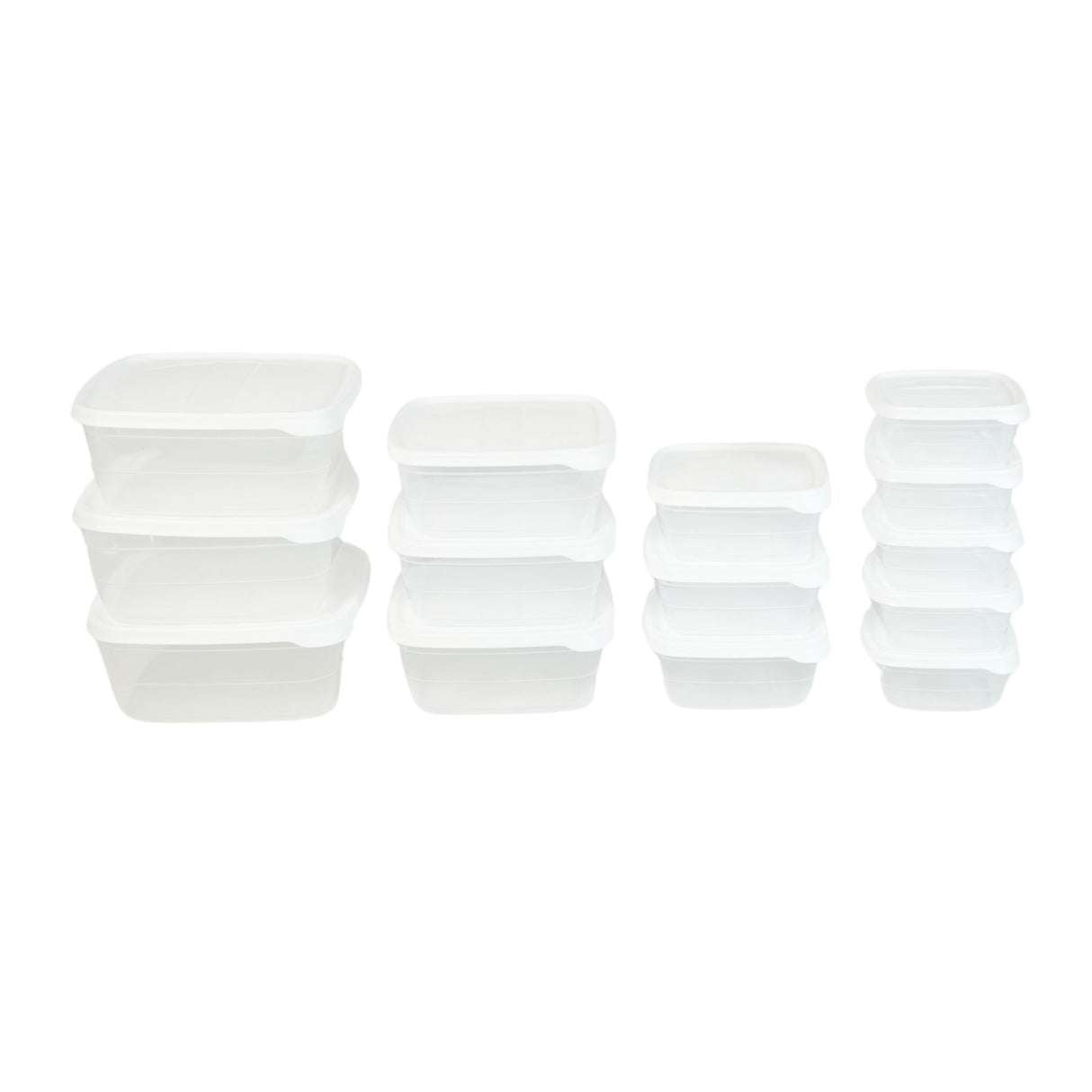 14-tlg. Frischhaltedosen-Set Meal-Prep-Dosen Vorratsdosen Gefrierdosen