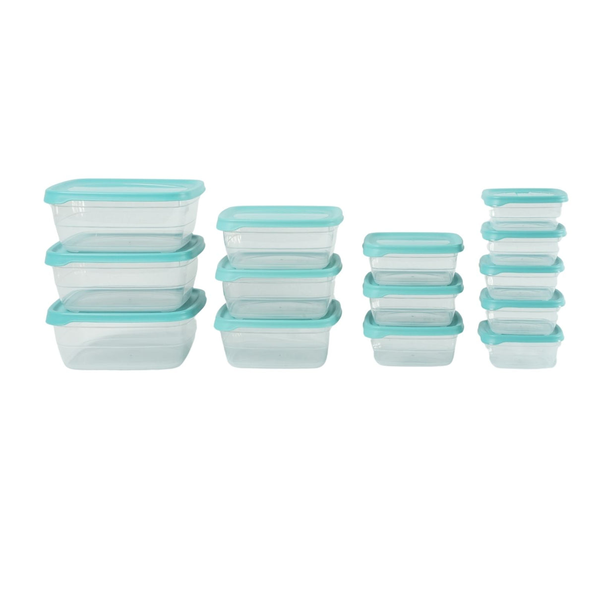 14-tlg. Frischhaltedosen-Set Gefrierdosen Meal-Prep-Dosen Vorratsdosen