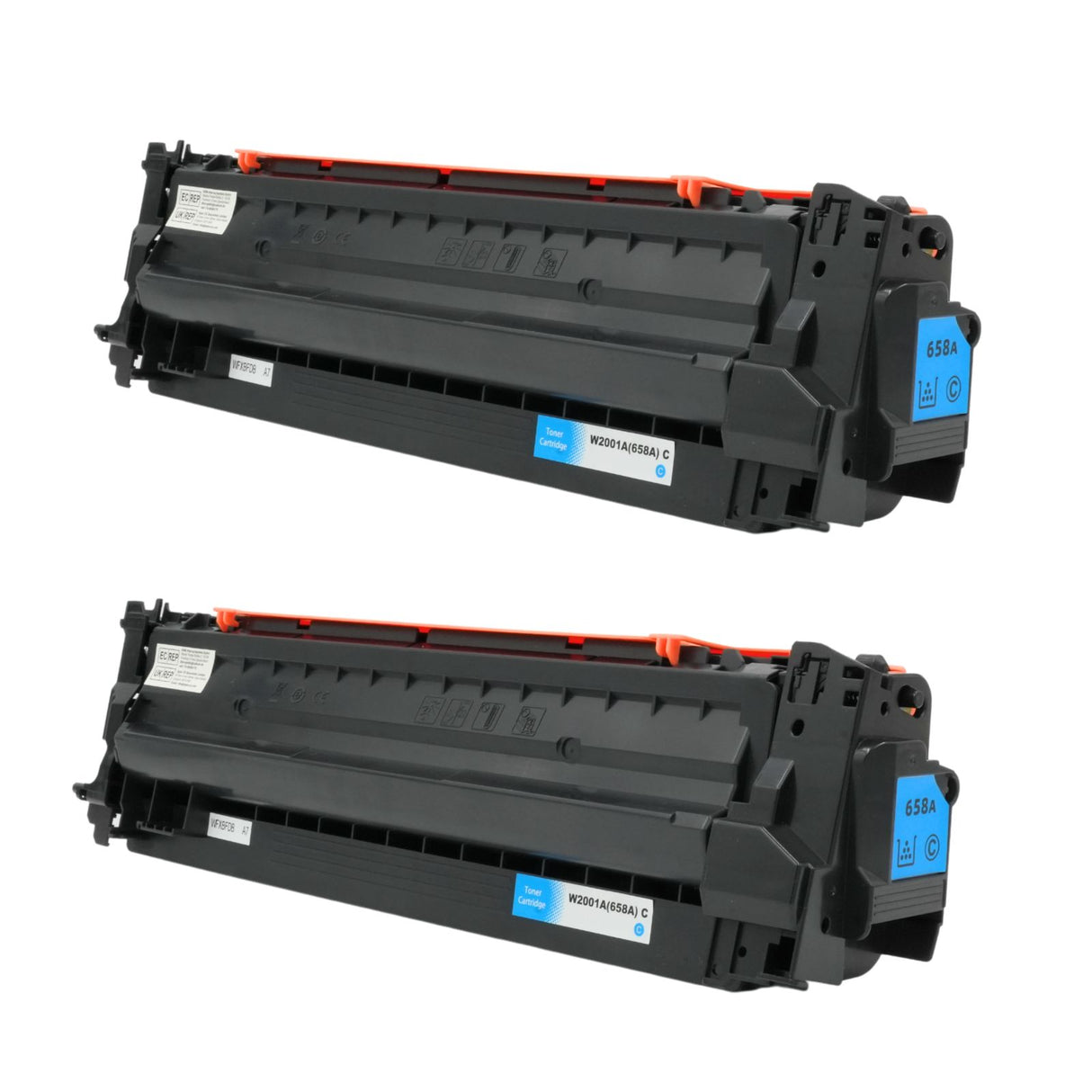 Alternativer Toner zu HP 658A - Cyan 2 Stück