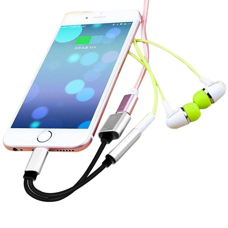 Lightning Audio + Ladeadapter Lightning zu 3.5mm Kopfhörer + Ladekabel