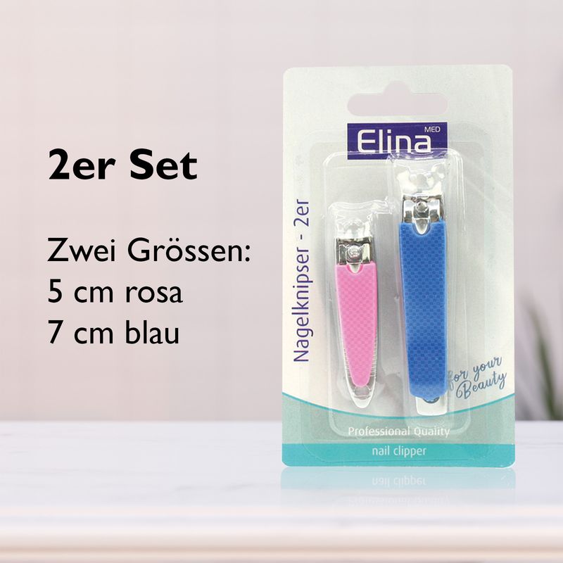 Nagelknipser Nagelklipser Nagelschneider Nagelcutter Maniküre 2er Set