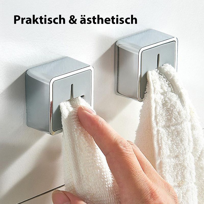 Handtuch Halter Haken Aufhänger Geschirrtuch Halterung Klemme