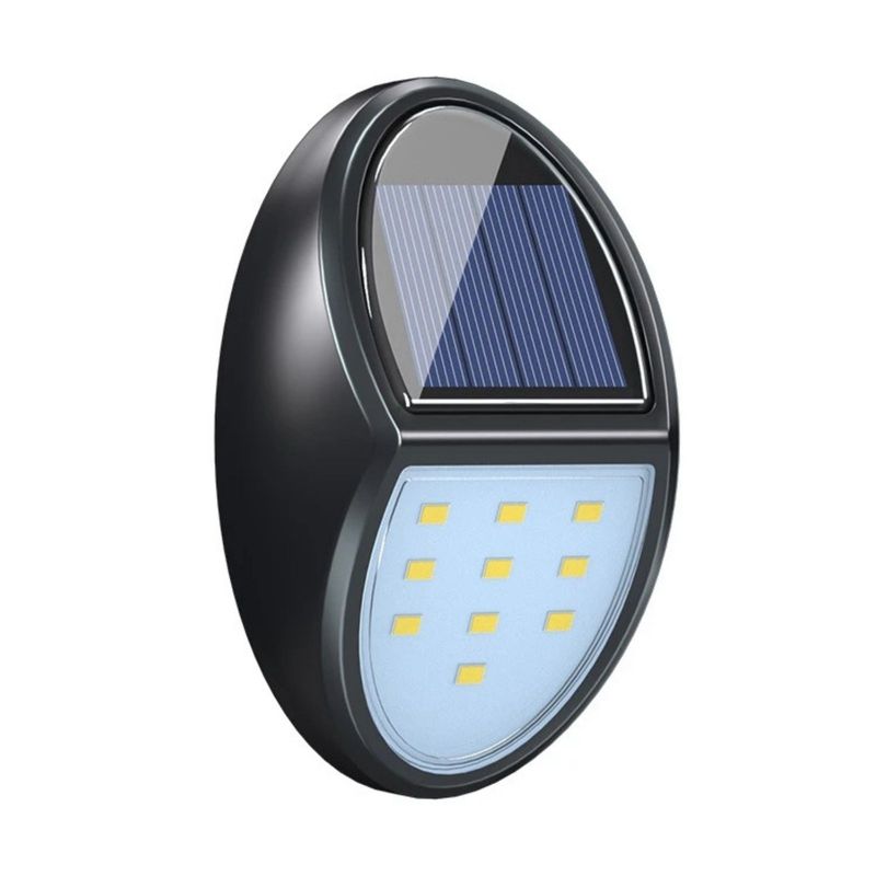 LED Solar Fassadenbeleuchtung Gartenleuchte Aussenlicht Wandleuchte