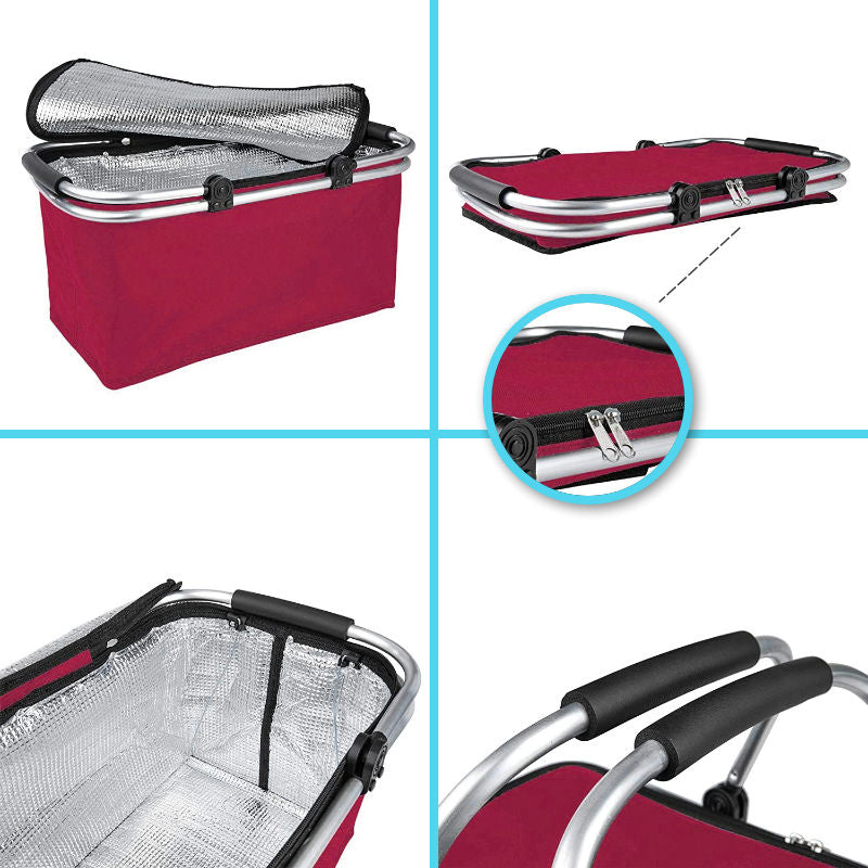 Einkaufskorb Tragekorb Kühlkorb Carrybag Kühltasche Picknickkorb