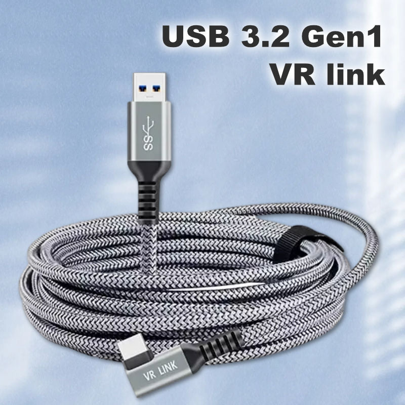 Kabel für VR Brille 6m Datenkabel VR Headset Oculus Quest 1 + 2