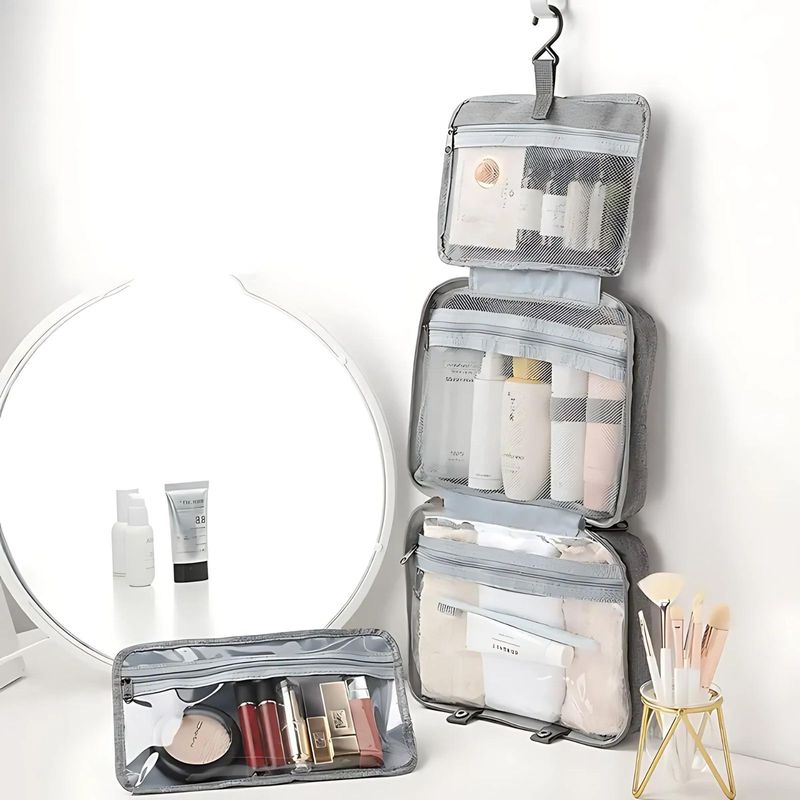 Kulturbeutel Necessaire Kosmetiktasche Toiletry-Bag Kulturtasche