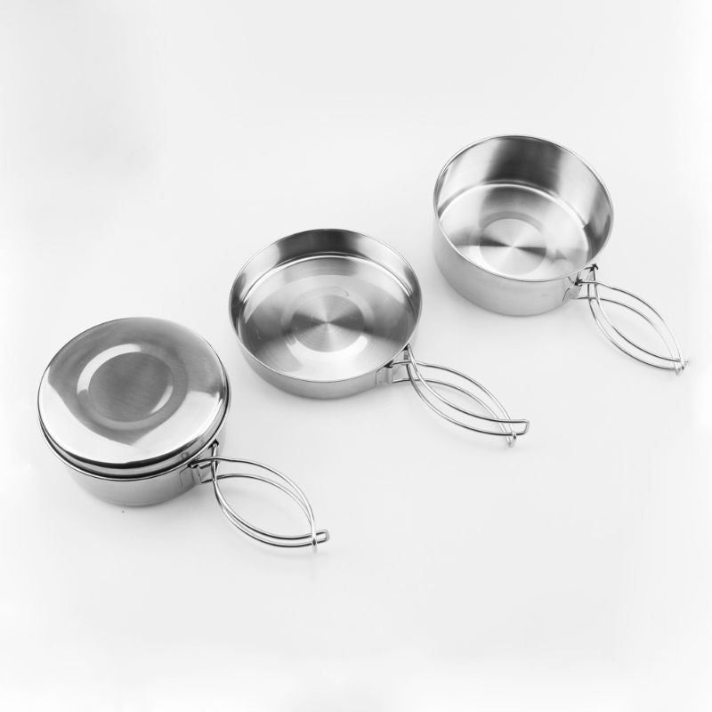 Campinggeschirr Outdoor-Kochutensilien Picknickgeschirr Set