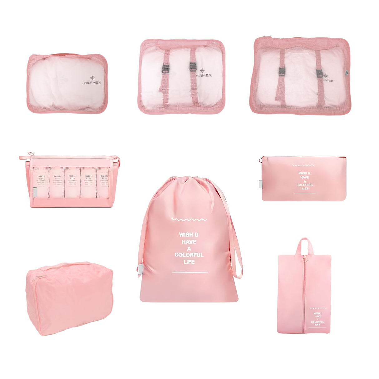 Koffer-Organizer Reisebeutel Aufbewahrungsbeutel Packsack Set