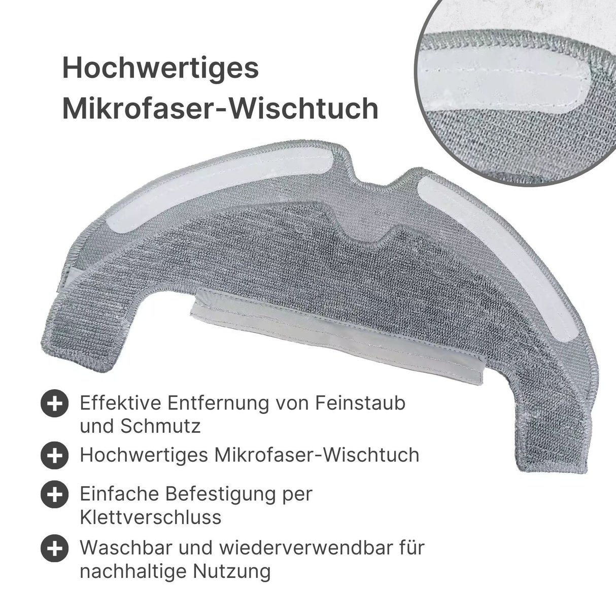 Alternatives Nasswischtuch zu Dreame D9 Plus D10 Plus D10s Plus