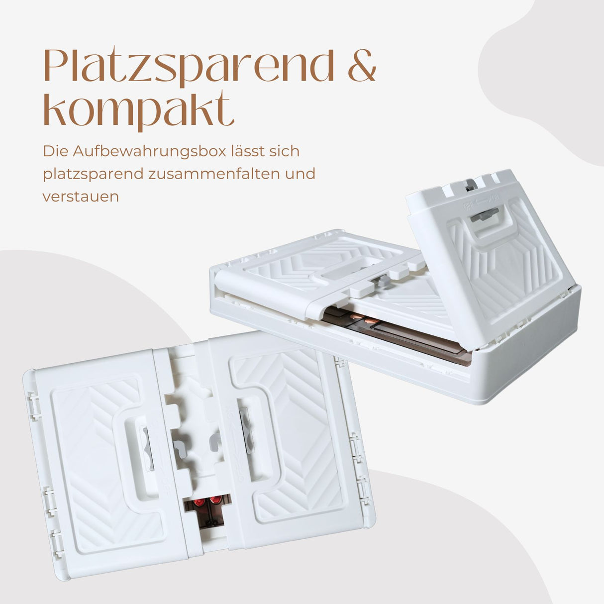 Basismodul 55 Vorratsschrank Faltbox Haushaltsschrank Rollkommode