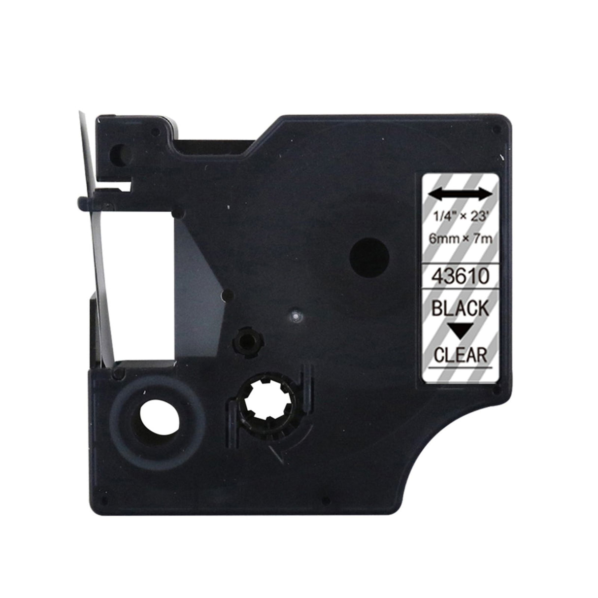 Alternatives Etikettenband zu Dymo D1 43610 / S0720770 Beschriftungsband