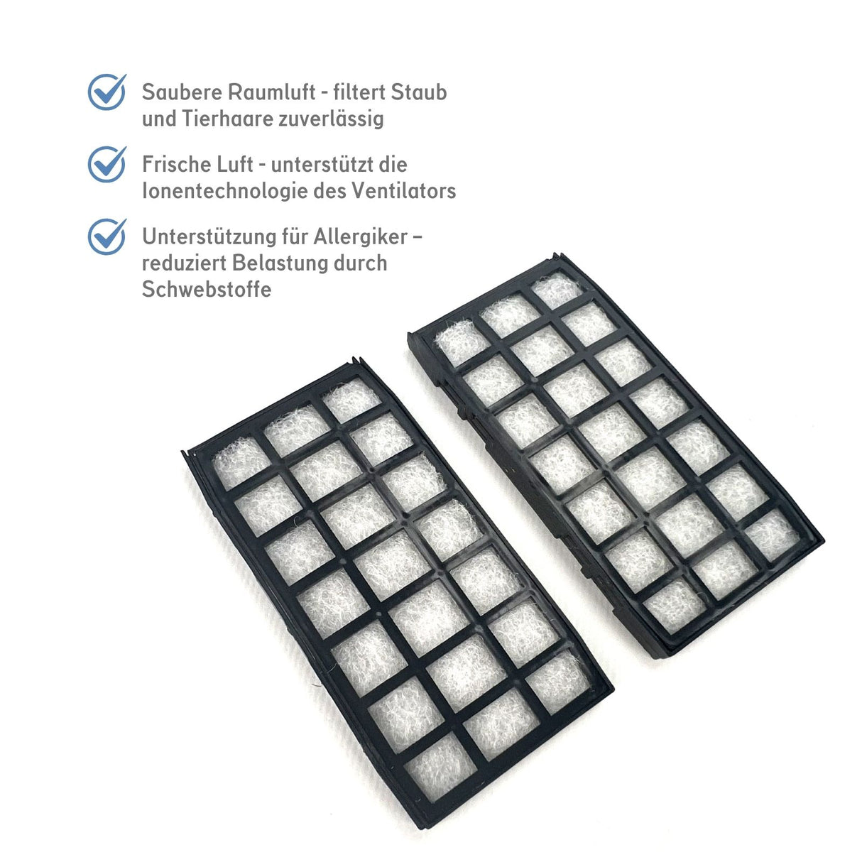 Filter für rotierenden Turmventilator 141912 Ersatzfilter Staubfilter