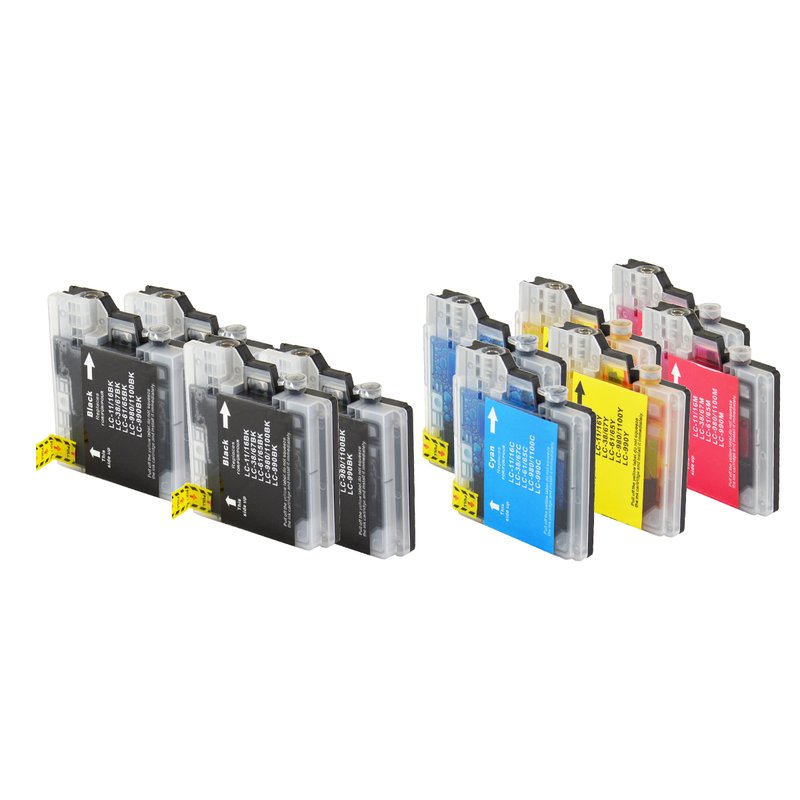 Alternative Tintenpatrone zu Brother LC-1100 CMYK