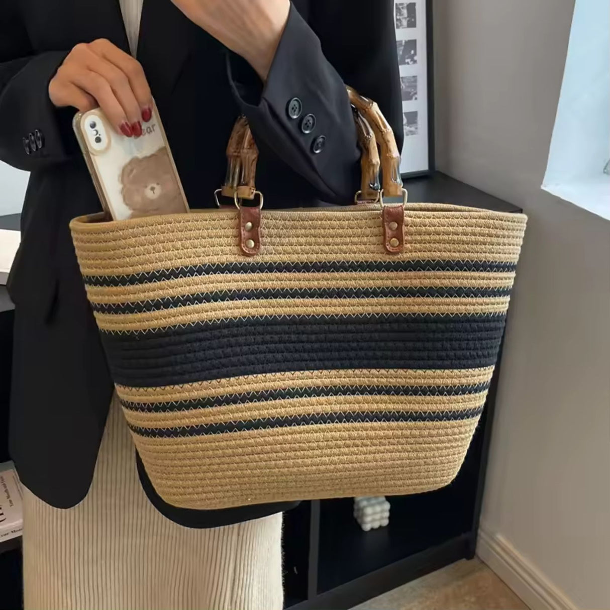 Strandtasche Beach-Bag Picknicktasche Shopping-Bag Tragetasche
