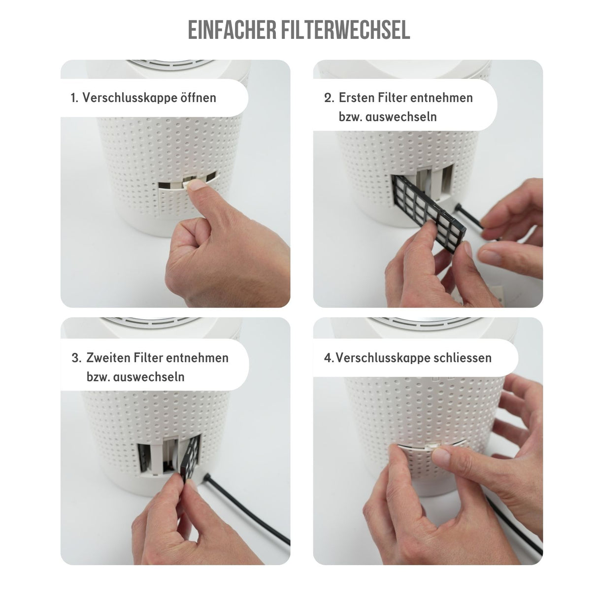 Filter für rotierenden Turmventilator 141912 Ersatzfilter Staubfilter