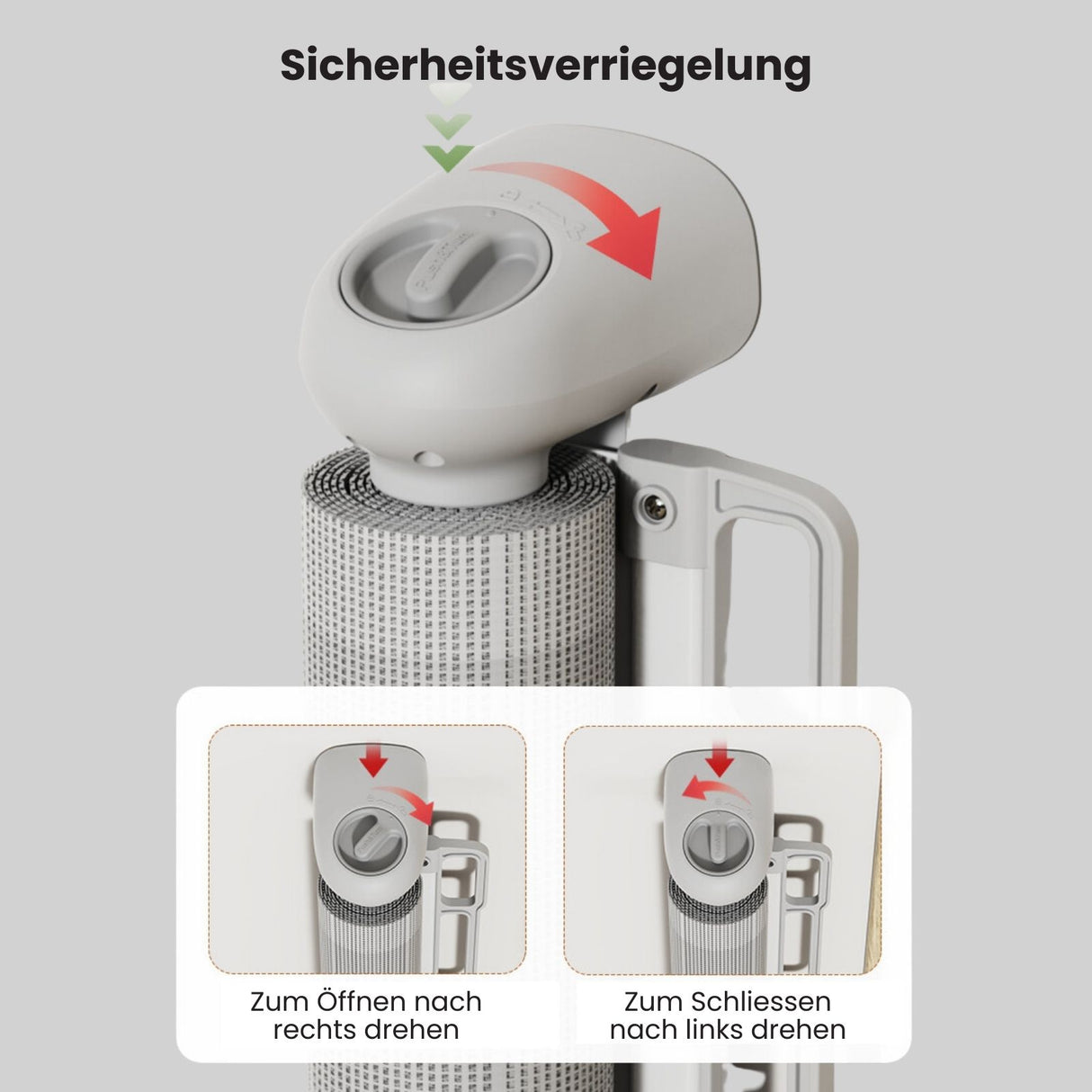 Schutzgitter Tür-Barriere Treppenschutzgitter Absperrgitter