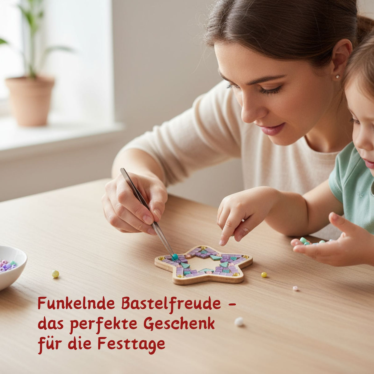 DIY-Mosaik-Bastelset Saturn Mosaik-Untersetzer Stern-Untersetzer