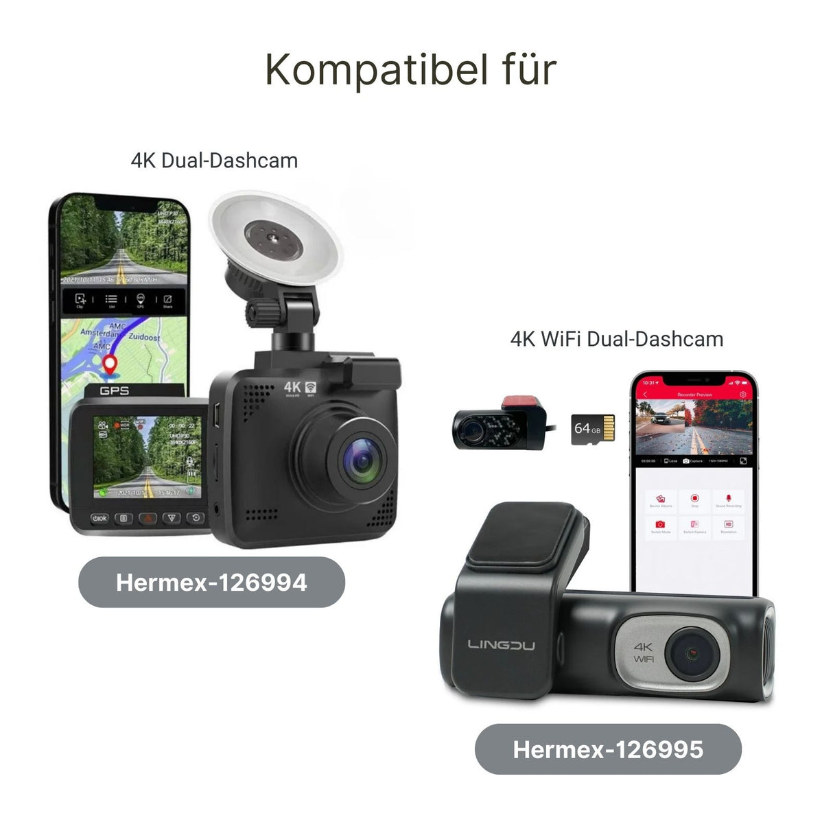 Dashcam-Hardwire-Kit Einbau-Kit für Dauerstrom Stromanschluss-Set