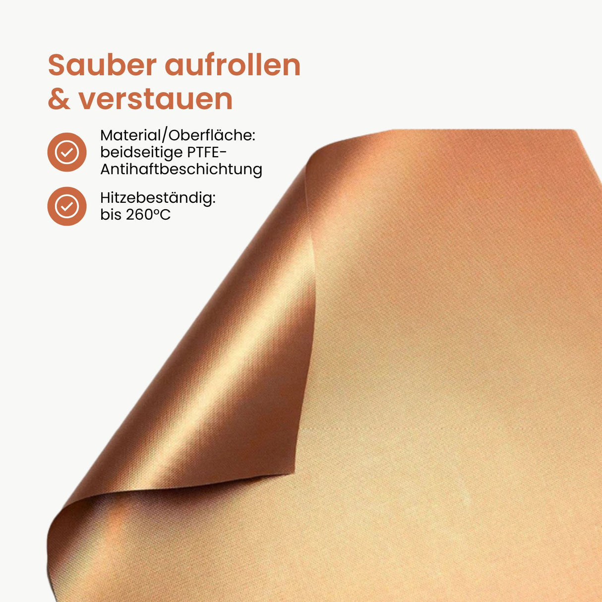 Backmatte Antihaft-Backmatte Dauerbackfolie Backunterlage Backfolie