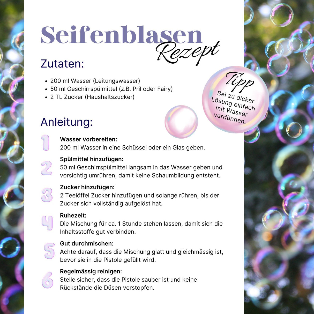 Weltraum-Seifenblasenpistole Automatische Seifenblasenmaschine Bubble Maker