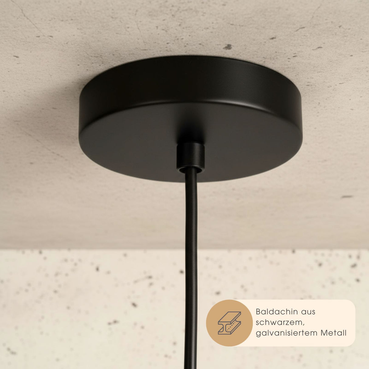 Skandinavische Glas-Hängelampe Deckenleuchte Pendelleuchte Deckenlampe