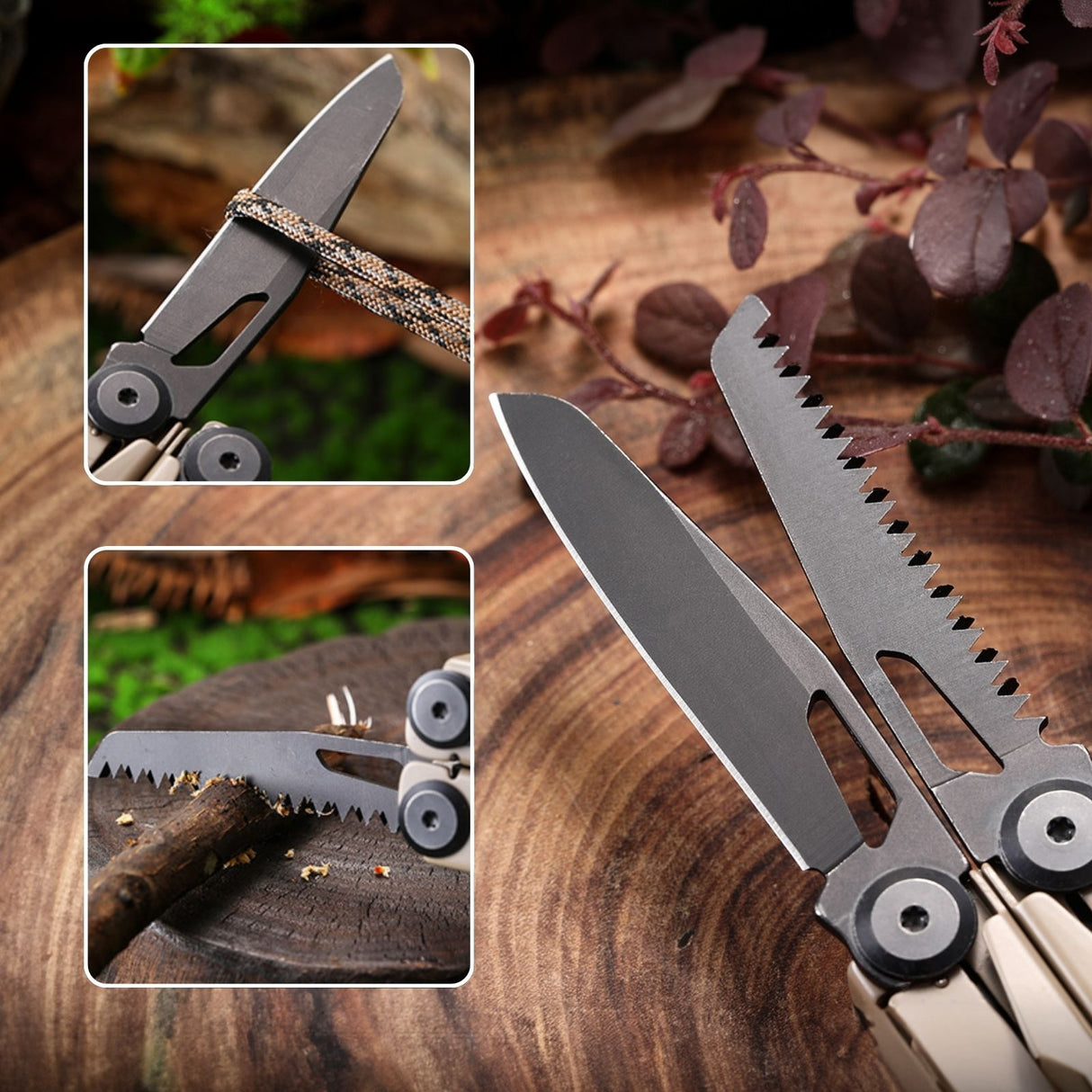 25in1 Multifunktions-Zange Multitool mit Zange Outdoor-Werkzeug