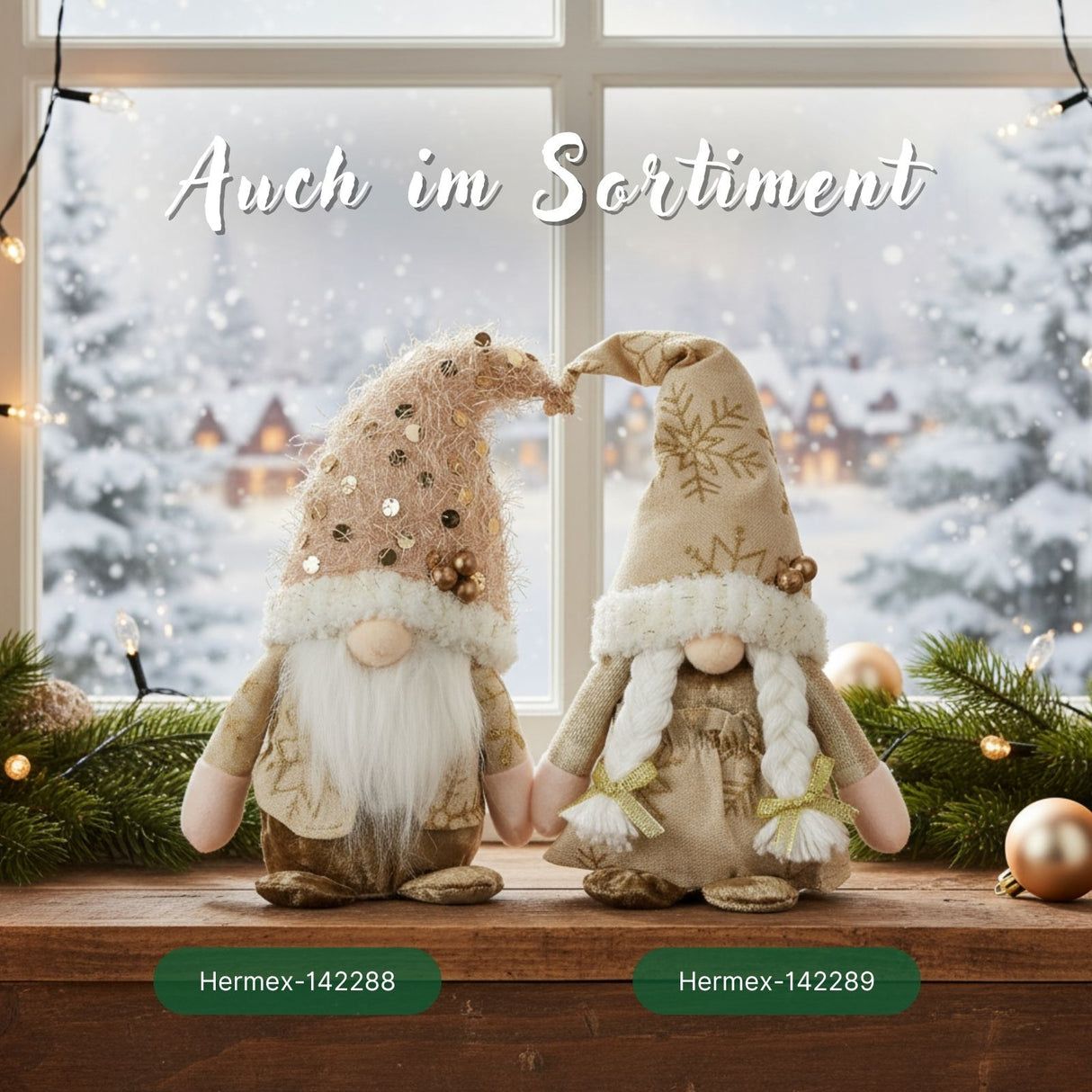 Weihnachtswichtel Mann Nisse Weihnachtsdekoration Dekowichtel Gnom