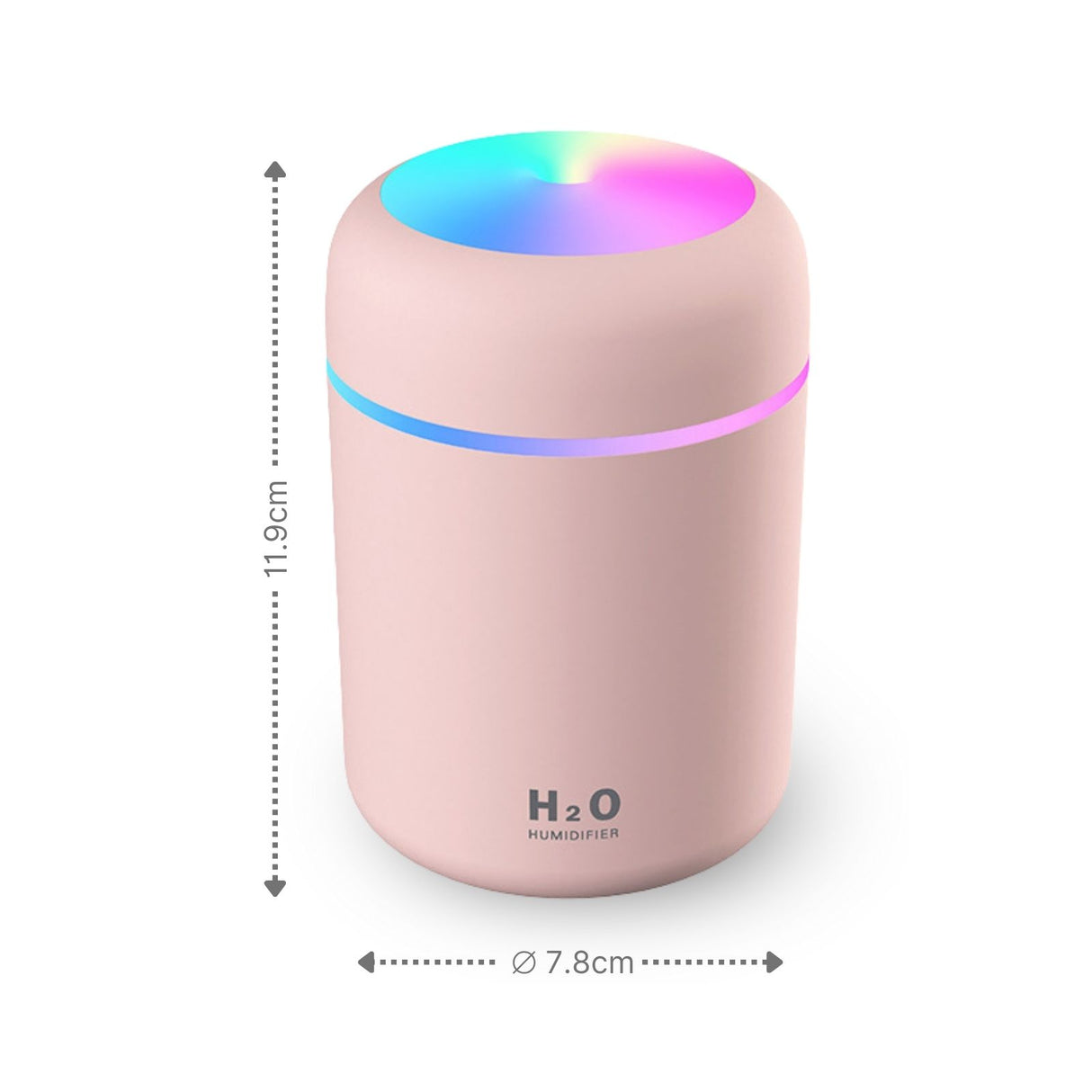 Tragbarer Luftbefeuchter Diffusor Ultraschall Mini-Luftbefeuchter