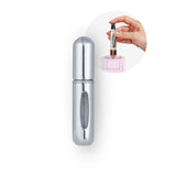 5ml Mini-Parfümzerstäuber Parfum Vaporisateur Silbrig
