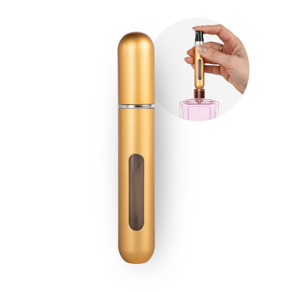 8ml Mini-Parfümzerstäuber Parfum Vaporisateur Goldig
