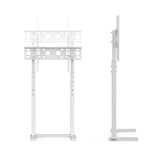 Universal TV-Ständer LCD Fernseher Bildschirm Standfuss Display Weiss