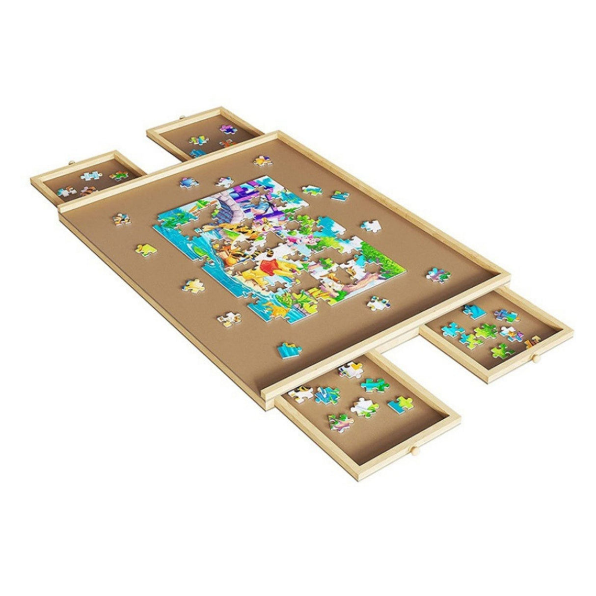 Puzzlebrett für 1500 Teile mit Auszügen Puzzletafel Puzzleunterlage