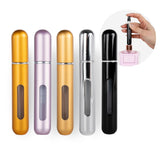 5er-Set Mini-Parfümzerstäuber 8ml Parfum Vaporisateur Mehrfarbig