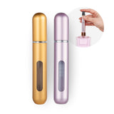 2er-Set Mini-Parfümzerstäuber 8ml Parfum Vaporisateur Pink Goldig