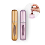 2er-Set Mini-Parfümzerstäuber 5ml Parfum Vaporisateur Pink Goldig