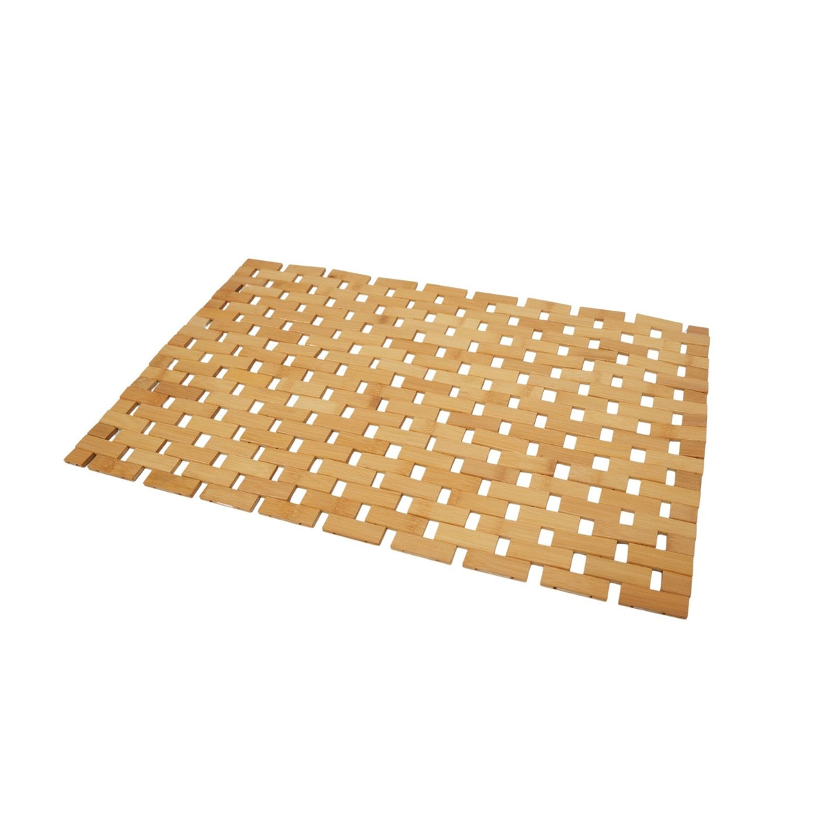 Bamboo Fussmatte Bambus Badteppich Badematte Badezimmerläufer
