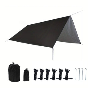 Tarpzelt Trekkingzelt Sonnensegel-Zelt Campingüberdachung Picknickdecke