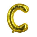 Buchstabenballon C Golden Geburtstagsparty Ballon Folienballon 80cm
