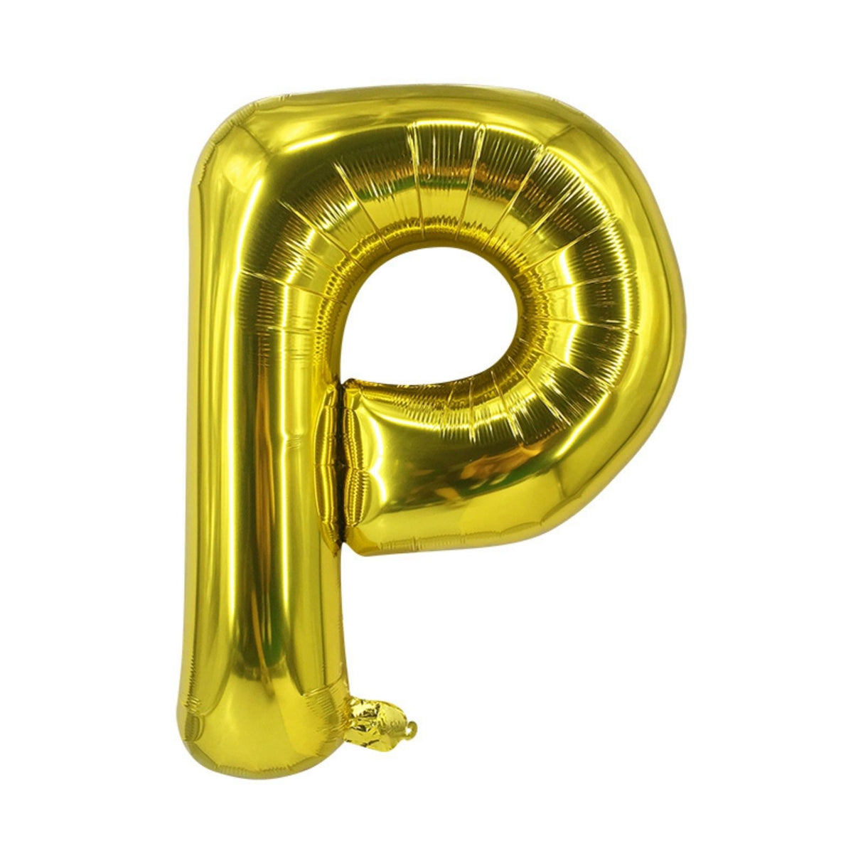 Buchstabenballon P Golden Geburtstagsparty Ballon Folienballon 80cm