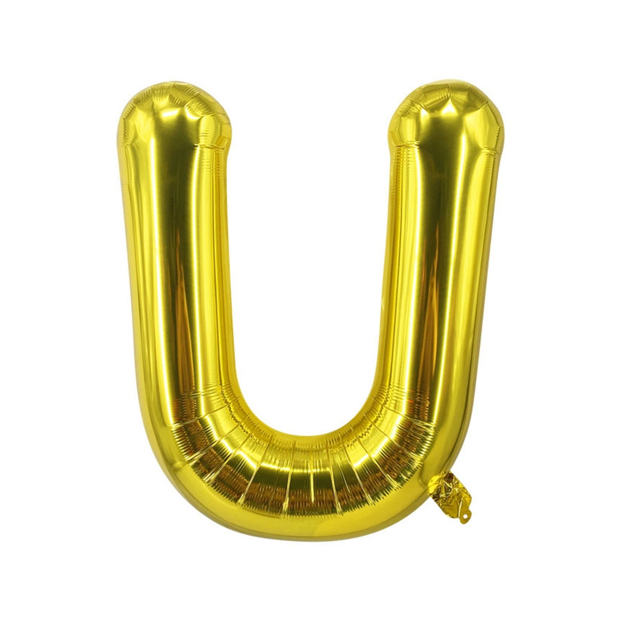 Buchstabenballon U Golden Geburtstagsparty Ballon Folienballon 80cm