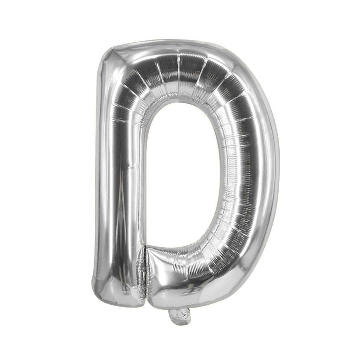 Buchstabenballon D Silbrig Geburtstagsparty Ballon Folienballon 80cm