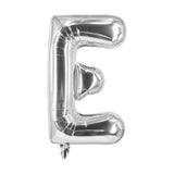 Buchstabenballon E Silbrig Geburtstagsparty Ballon Folienballon 80cm