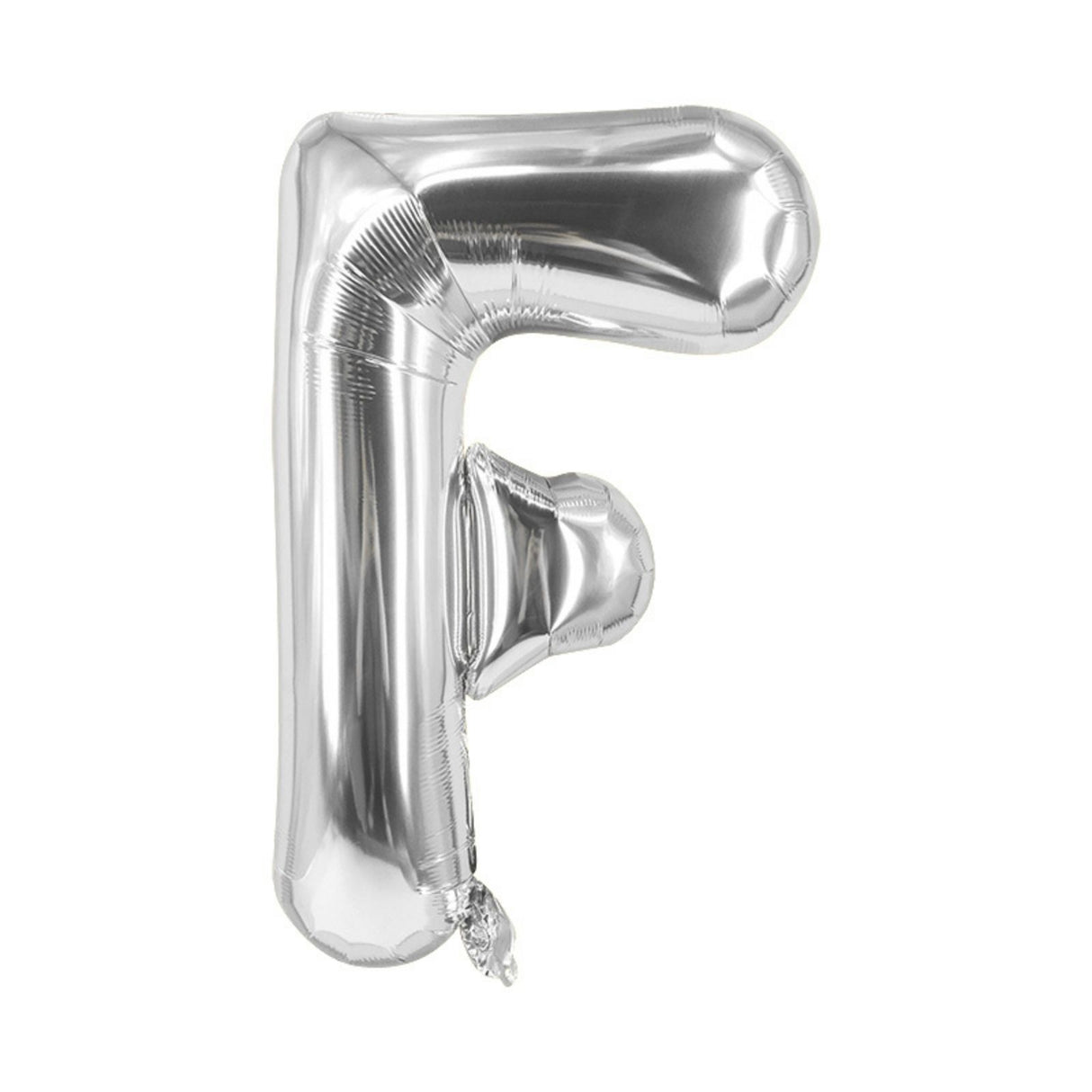 Buchstabenballon F Silbrig Geburtstagsparty Ballon Folienballon 80cm
