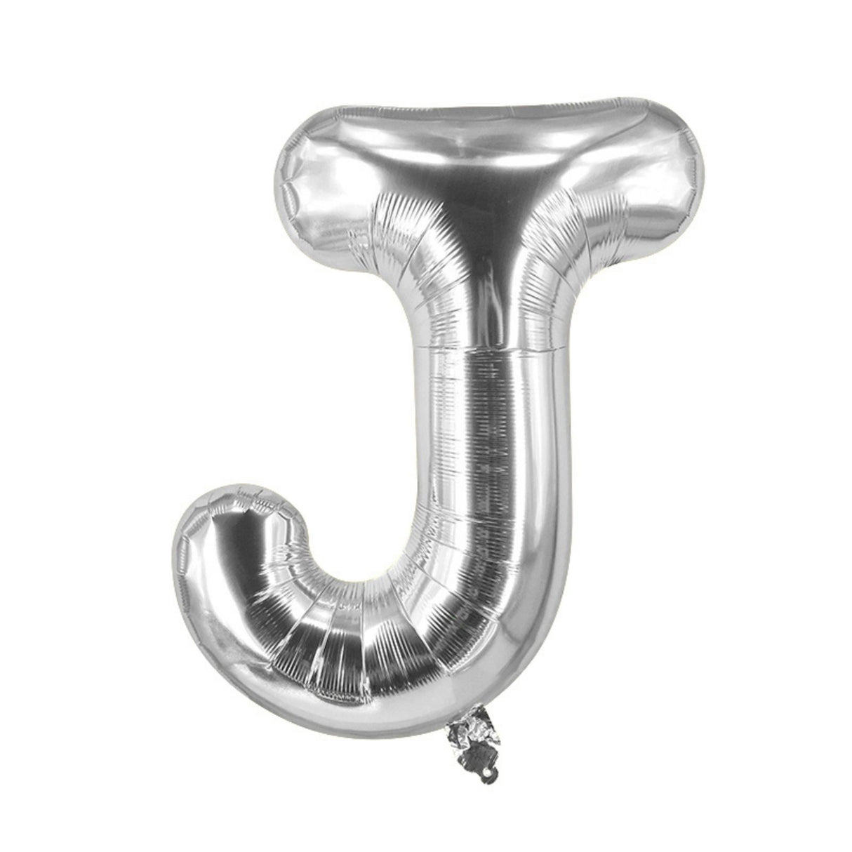 Buchstabenballon J Silbrig Geburtstagsparty Ballon Folienballon 80cm